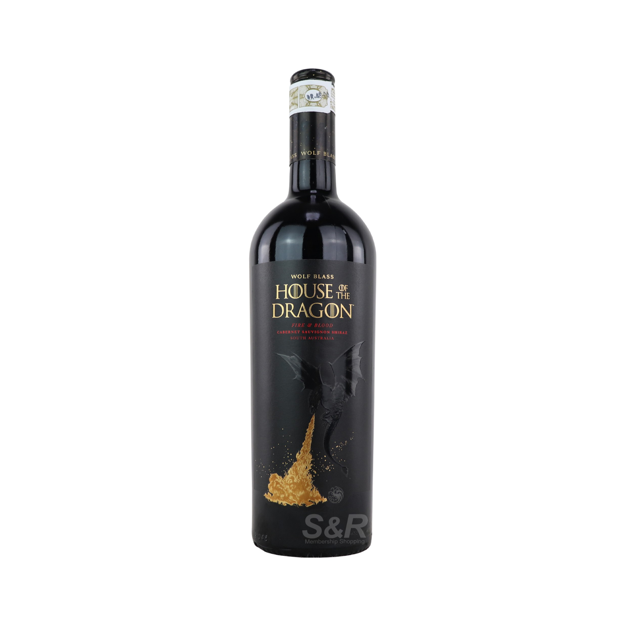 Wolf Blass House Of The Dragon Cabernet Sauvignon Shiraz Red Wine 750mL